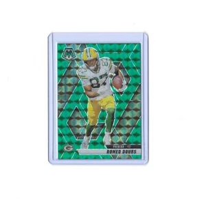 Romeo Doubs - 2025 Mosaic Green Prizm #130 - Maglia Match - Foto 1 di 2