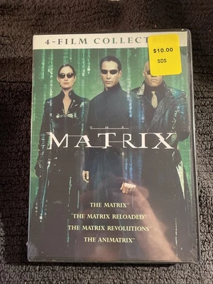 The Matrix 4-Film Collection DVD New! Sealed! - Image 1 of 3