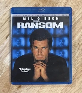 Ransom (Blu-ray 15th Anniversary) Mel Gibson Rene Russo Rare Ron Howard OOP NM - Picture 1 of 3