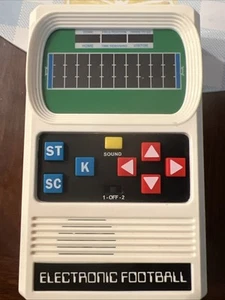 Basic Fun Retro Handheld Football Electronic Game - Mint Condition, Fully Works! - Picture 1 of 6