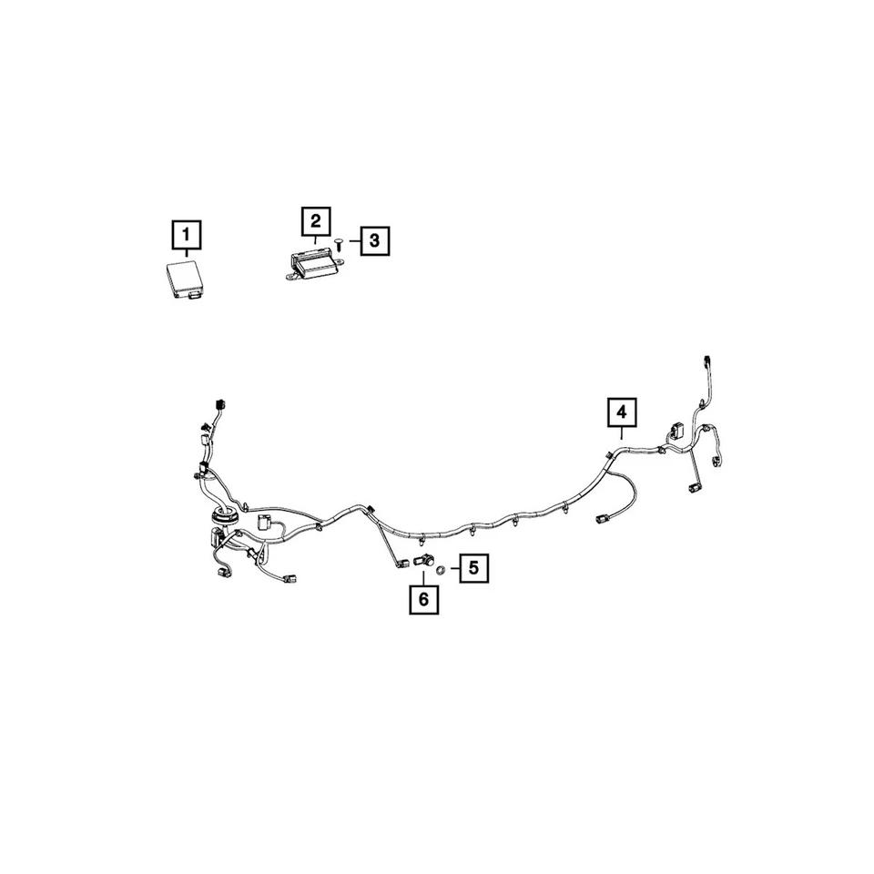 68164687AA Mopar O-Ring for 300 Dodge Charger Magnum Chrysler 300M Concorde LHS Foto 1 de 1