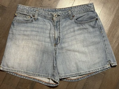 Vintage Ralph Lauren Saturday Short Jean Shorts Women’s Sz 14 90s Y2K - Image 1 of 4