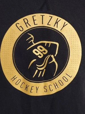 Wayne Gretzky Escuela de Hockey Sudadera con Capucha Adidas Negra Pequeña Ver Medidas Foto 1 de 4