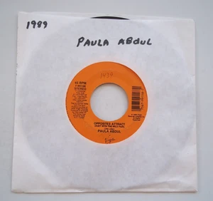 PAULA ABDUL Opposites Attract (The Wild Pair) / One Or The 45 RPM 7" Record 1989 - Bild 1 von 6