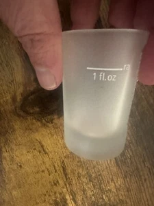 jagermeister Frosted Shot Glass-  NICE! READ DETAILS - Picture 1 of 4