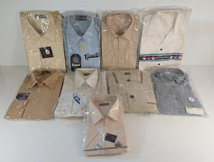 9 camisas camisas camisón en embalaje original Walbusch Kornett talla 40/39 años 70 - Imagen 1 de 24