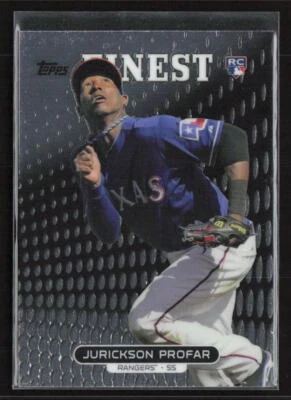 2013 Finest #62 Jurickson Profar EX - Image 1 of 2