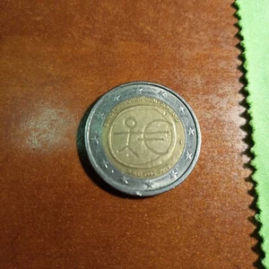 Moneta Rara da 2 Euro della Bundesrepublik Deutschland WWU 1999-2009/ Rare Coin - Foto 1 di 1