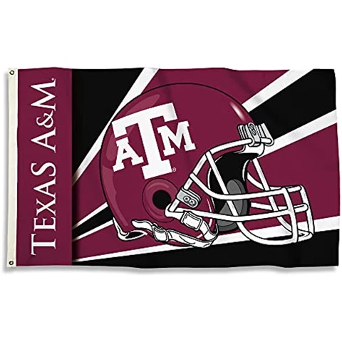 Texas A&M Aggies 3x5 Helmet Flag Cover