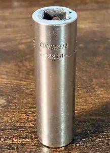 Cornwell Tools 3/8"" accionamiento 6 puntos 9/16"" zócalo profundo T-2218-L - HECHO EN EE. UU. - Imagen 1 de 8