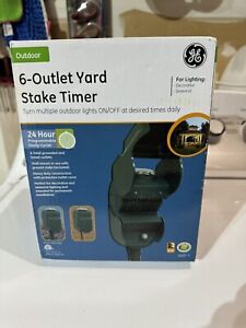 6-Outlet Yard Stake Timer 