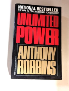 Unlimited Power by Anthony Robbins, Vintage, First Edition, Paperback - Imagen 1 de 3
