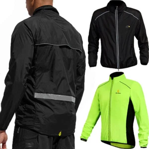 Cycling Jacket MTB Road Bicycle Windproof Quick Dry Men Long Sleeve Windbreaker - Picture 1 of 17