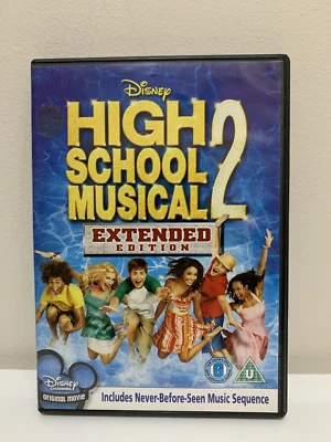 High School Musical 2 (2007) DVD Movie Comedy Drama Family Zac Efron VG 🆓📮🇦🇺 - image 1 of 4