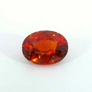 1.18 carat -NATURAL SPESSARTITE GARNET FIRE ORANGE LOOSE GEMSTONES WATCH VDO - Picture 1 of 9