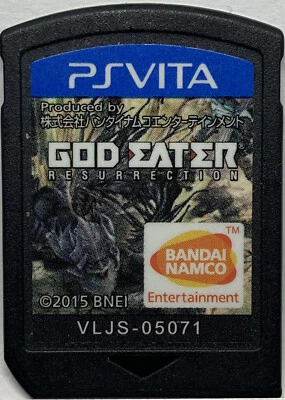 PS VITA Cartridge God Eater Resurrection Japanese Games - Image 1 of 2
