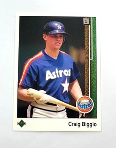 1989 Upper Deck Craig Biggio Houston Astros #273 - Picture 1 of 2