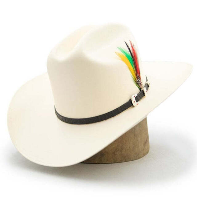  Sombrero de vaquero de paja Outback Western para hombre y mujer,  sombrero de vaquera del viejo oeste, sombrero plegable clásico de ala  vuelta, Beige : Ropa, Zapatos y Joyería