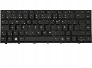 KEYBOARD HP 430 G5 440 445 G5 640 645 G4 X360 440 G1  ORIGINAL GERMANY DE - Picture 1 of 3