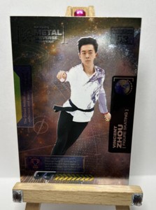 VINCENT ZHOU 2021 Skybox Metal Universe Champions #62 Figure Skating