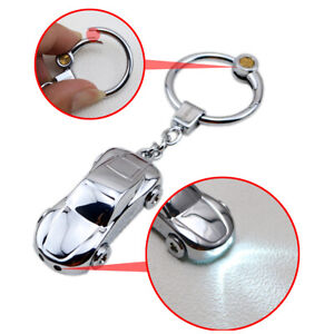 Universal Accessories LED Light Key Fob Ring Keychain Keyring Key Holder Chain
