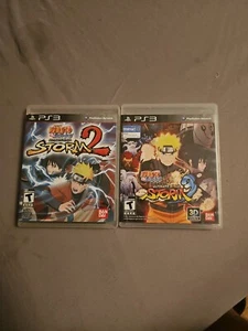 Naruto Shippuden Ultimate Ninja Storm 2 And 3 For PS3 -Sony PlayStation 3 - Picture 1 of 5