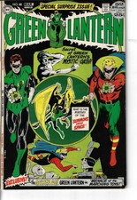 Green Lantern 88 Golden Age Green Lantern VG+ 1972 Glossy Neal Adams Cover