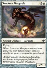 SANCTUM GARGOYLE FOIL X4 4 4X Shards of Alara MTG Magic Cards DJMagic