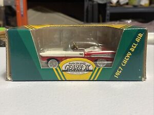 CRAYOLA 1:43 Scale Pedal Driven Car Red/White 1957 Chevy Bel Air Convertible