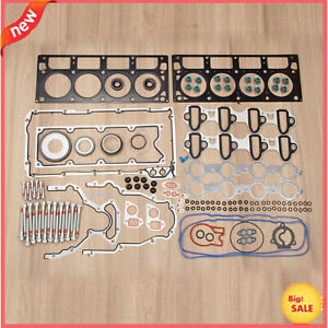 Full Engine Head Gasket Set & Bolts For 02-08 GMC Buick Cadillac Chevrolet OHV