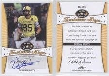 2013 Leaf US Army All-American Bowl Touchdown Kings Yellow /10 DeSean Smith Auto