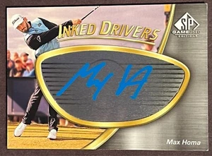 2024 Upper Deck SP Game Used Golf Max Homa SP Inked Driver Auto #ID-MH - Picture 1 of 2