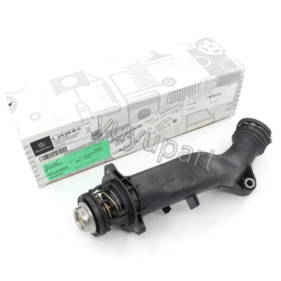 Termostato de refrigerante OEM para Mercedes Benz GL450 GL550 GLS550 E63 CLS63 GL63 Foto 1 de 4