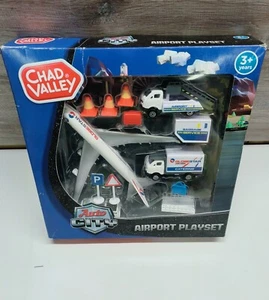 Chad Valley Auto City Airport Playset Plane Trucks Age 3+ BNIB - Picture 1 of 9