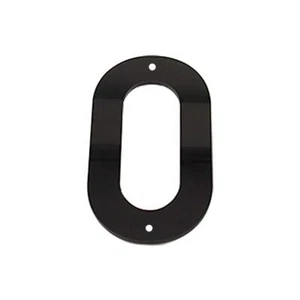 House Number Sign 6 Inch 15 cm Large Modern Acrylic Plastic Door Numbers Thic... - Picture 1 of 9