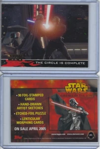 STAR WARS 2005 TOPPS REVENGE OF THE SITH P1 DIAMOND DISTRIBUTION EXCL PROMO CARD - Picture 1 of 1