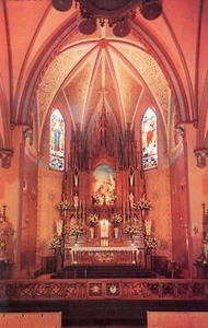 Iglesia de Santa Eduvigi, Toledo, Ohio -- POSTAL - Imagen 1 de 2