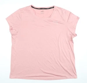 Puma Women's Pink XL Activewear T-Shirt - Picture 1 of 12