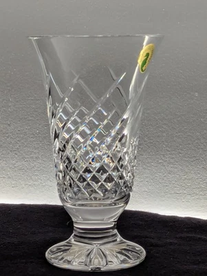 Waterford Wave Vase 6 Inches NWT - Image 1 of 4