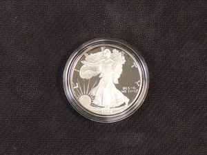1994 US MINT AMERICAN SILVER EAGLE $1 DOLLAR 1 OZ .999 SILVER PROOF COIN W/ COA - Picture 1 of 6