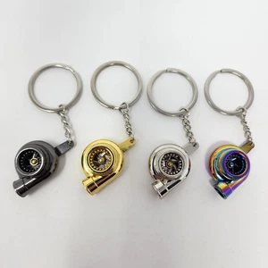 Neu JDM Boost 4er Set eloxiertes Metall Racing Turbolader Schlüsselanhänger Schlüsselanhängsel - Bild 1 von 11