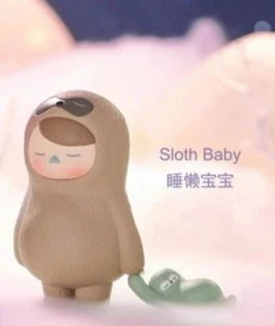 Pop Mart Pucky Sleeping Babies Series Confirmed Figure - “Sloth Baby” Boxed - Picture 1 of 9