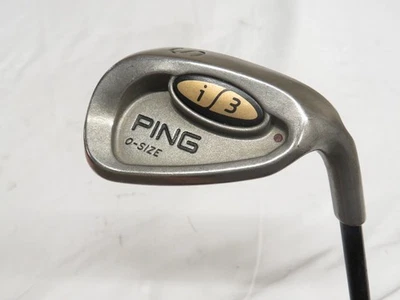 Used Ping i3 O-Size Single SW Sand Wedge Maroon Dot Ping 350 Series Regular Flex - Image 1 of 4