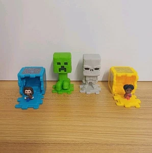 Minecraft Mcdonald’s Happy Meal Toy Bundle x 4 Figures 2025 - Picture 1 of 10