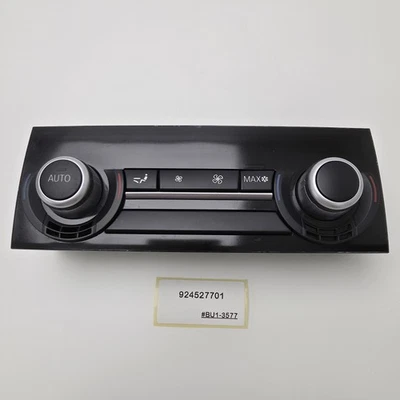 2009-2015 BMW 740i Rear AC Climate Control Switch 924527701 - Image 1 of 4