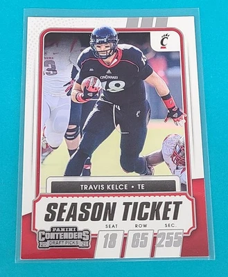 2021 Contenders Draft Picks #28 Travis Kelce Cin Bearcats Football Card C5 - Image 1 of 2