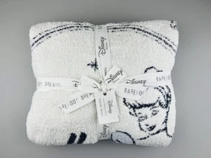 Barefoot Dreams Disney Blanket Cinderella Womens OS CozyChic Collab NWT - Picture 1 of 10