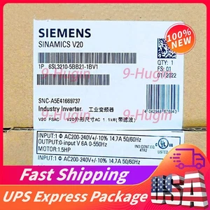 SIEMENS 6SL3210-5BB21-1BV1 / 6SL3 210-5BB21-1BV1 Spedizione veloce - Foto 1 di 3