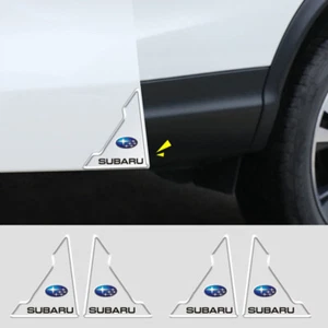 4PCS Clear Car Accessories Door Edge Guard Pads Antiscratch Protector for Subaru - Picture 1 of 4