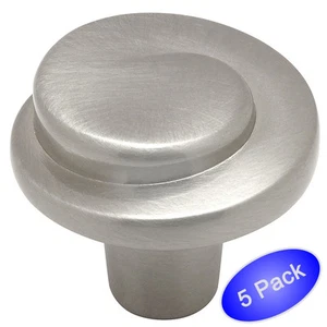 *5er-Pack* Cosmas Schrank Hardware Satin Nickel Wirbel Schrank Knöpfe #775SN - Bild 1 von 1
